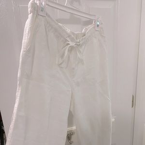 Caslon linen baggy pants.  Good condition.  So comfy.